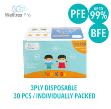 Load image into Gallery viewer, Welltrex Pro Kids Series 30pcs /Box (individually package) (For Ages 6-12)